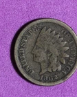 1862- Indian Head One Cent Penny #P33672