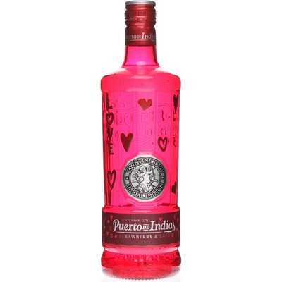 Puerto de Indias Strawberry & Love Valentines Edition mit 0,7 Liter und 37,5 %