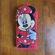 Disney Park Minnie Mouse Oven Mitt Pot Holder Kitchen