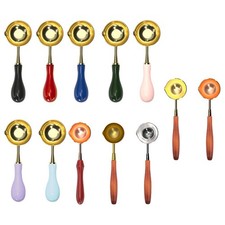 Versiegelung Von Wachslöffel Siegel Stempellöffel Neuartige Form Retro