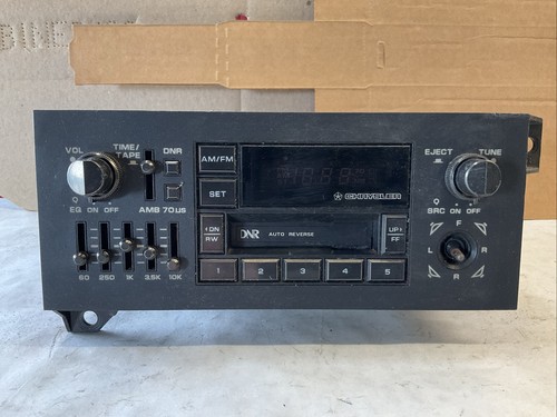 1980’s 1990’s Chrysler AM/FM Cassette Radio 49