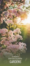 Birthday Calendar: Gardens Perpetual Birthday Anniversary Calendar 5x11 Special