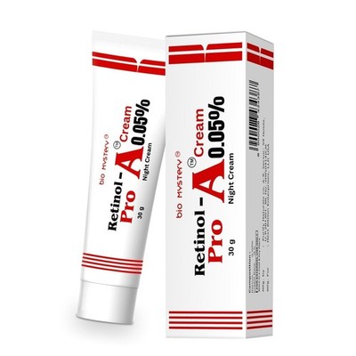 Bio Mystery Retinol Pro Night Cream 0.05% Vitamin A for Face - 30 gm