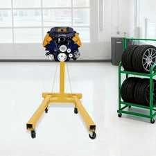 2000 lbs Folding Engine Stand Foldable 360° Rotating Engine Holder Heavy Duty
