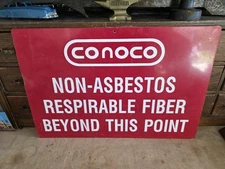 🚨 Vintage CONOCO Tin Sign