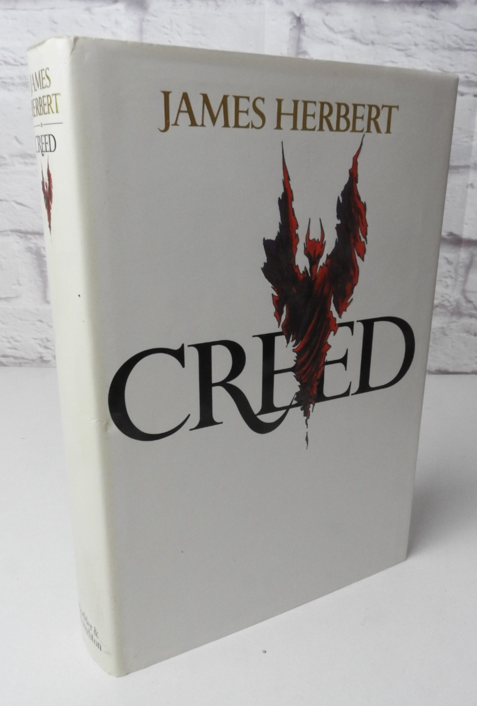 Crteed - James Herbert  hardcover  / dustrwapper HB/DJ First Edition  1990
