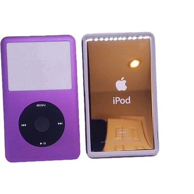 Ipod Classic 7th gen 160gb Purple faceplate /  Black clickwheel  backplate.
