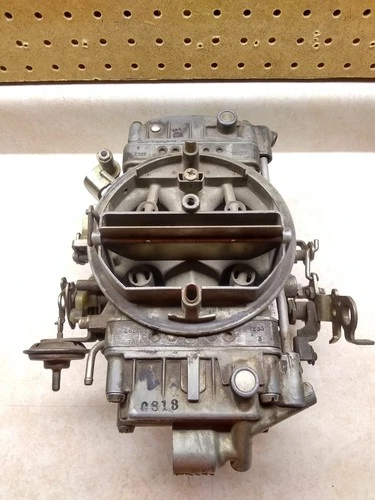 VTG Used Holley 650 CFM List 6210-3, Date 0813, Mech Secondary, Dbl Pmpr, USA!