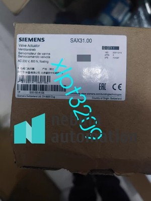 Siemens SAX31.00 electric valve actuator new FedEx or DHL