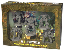 Battletech Miniature Clan Heavy Striker Star NEW NIP CAT 35722