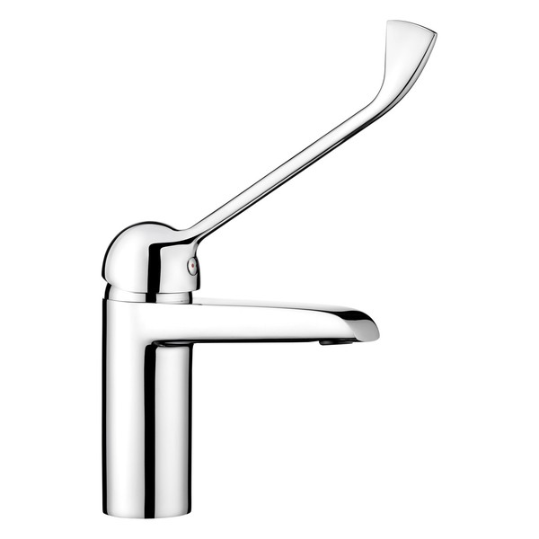 Hygienearmatur Medizinische Waschtischarmatur Klinik Wasserhahn Mit Langem Hebel-image