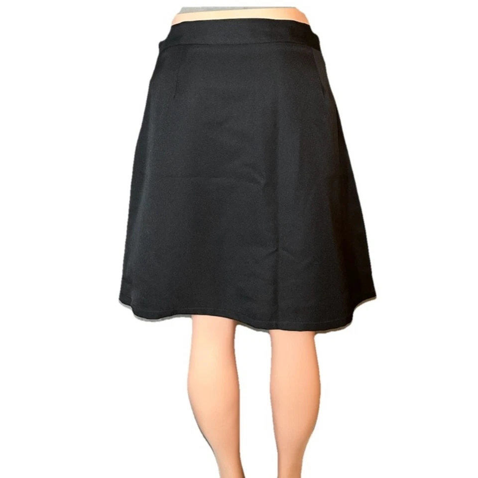 Juego de 2 Skort French Toast Negro Plisado Mujer’s 18 Uniforme Clásico Trabajo Foto 2 de 4