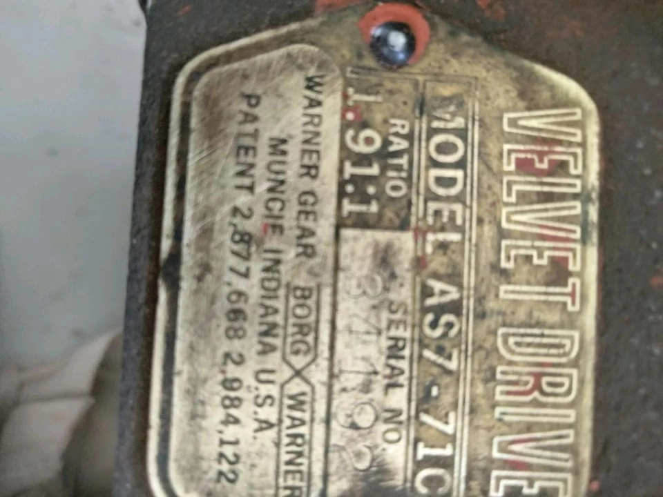 Borg Warner Velvet Drive AS7- 71c. FREE SHIPPING - Image 2 of 3