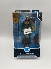 Mcfarlane DC Multiverse Green Arrow Connor Hawke Gold Label 7  Action Figure New