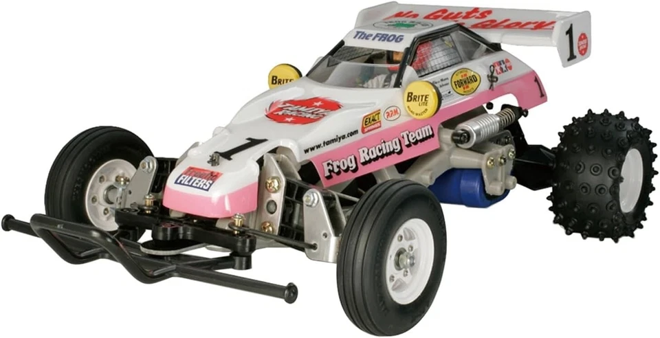 Tamiya 58354 1/10 Scale RC Car 2WD Off Road Racer Buggy The Frog Assembly Kit - Image 2 of 4