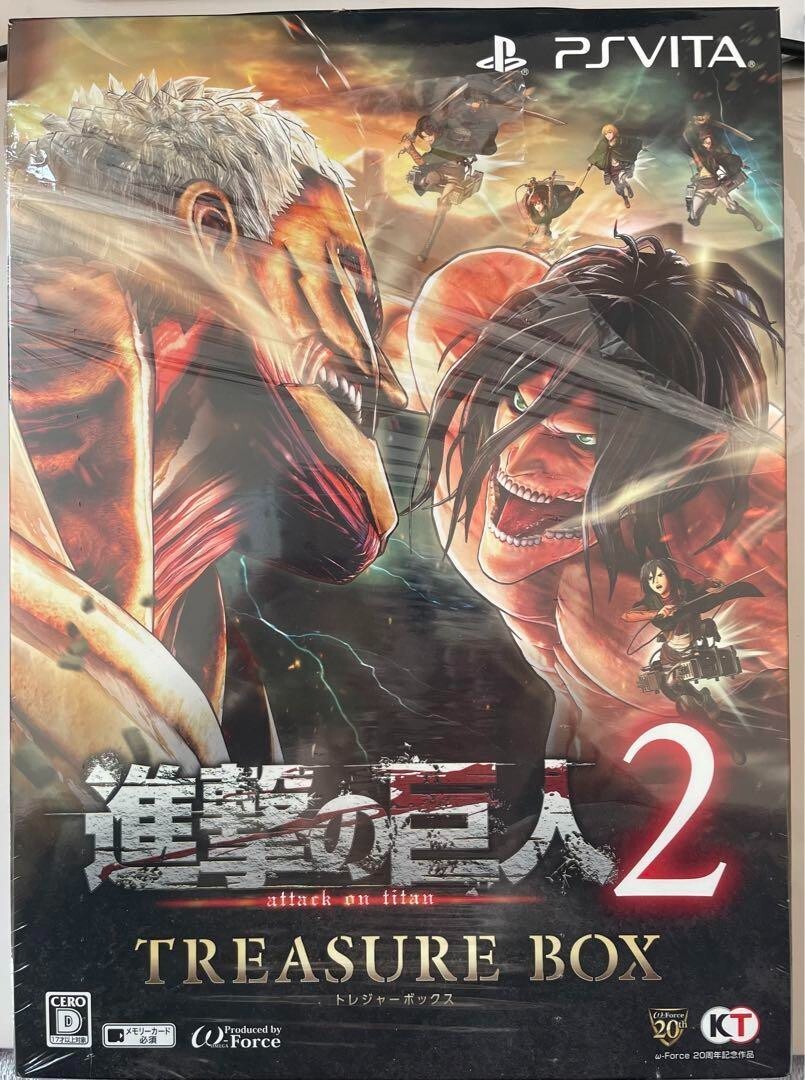 PSVITA Attack on Titan Treasure Box Shingeki no Kyojin JP Edit