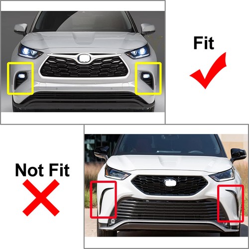 Luce diurna indicatore di direzione fendinebbia per Toyota Highlander 2020-2023 - Foto 14 di 18