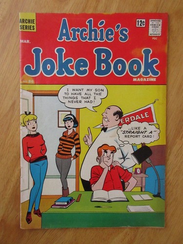 Lot of *2* 1965 ARCHIE’S JOKE BOOK Comics: #86, 91 **Very Bright & Colorful!** - Picture 2 of 9
