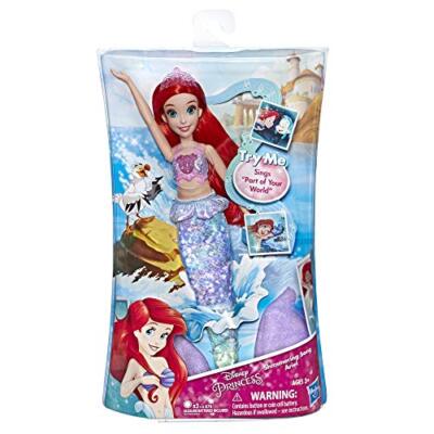 Disney Prinzessinnen   Disney Prinzessin Ariel singende Puppe   30 cm