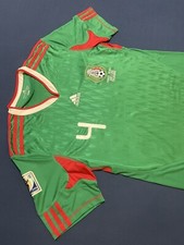 ADIDAS MEXICO RAFA MARQUEZ SOUTH AFRICA 2010 vs FRANCE SOCCER JERSEY SIZE M USA