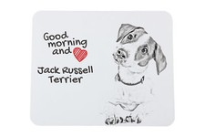 Jack Russell Terrier Mauspad mit Hund Art-Dog