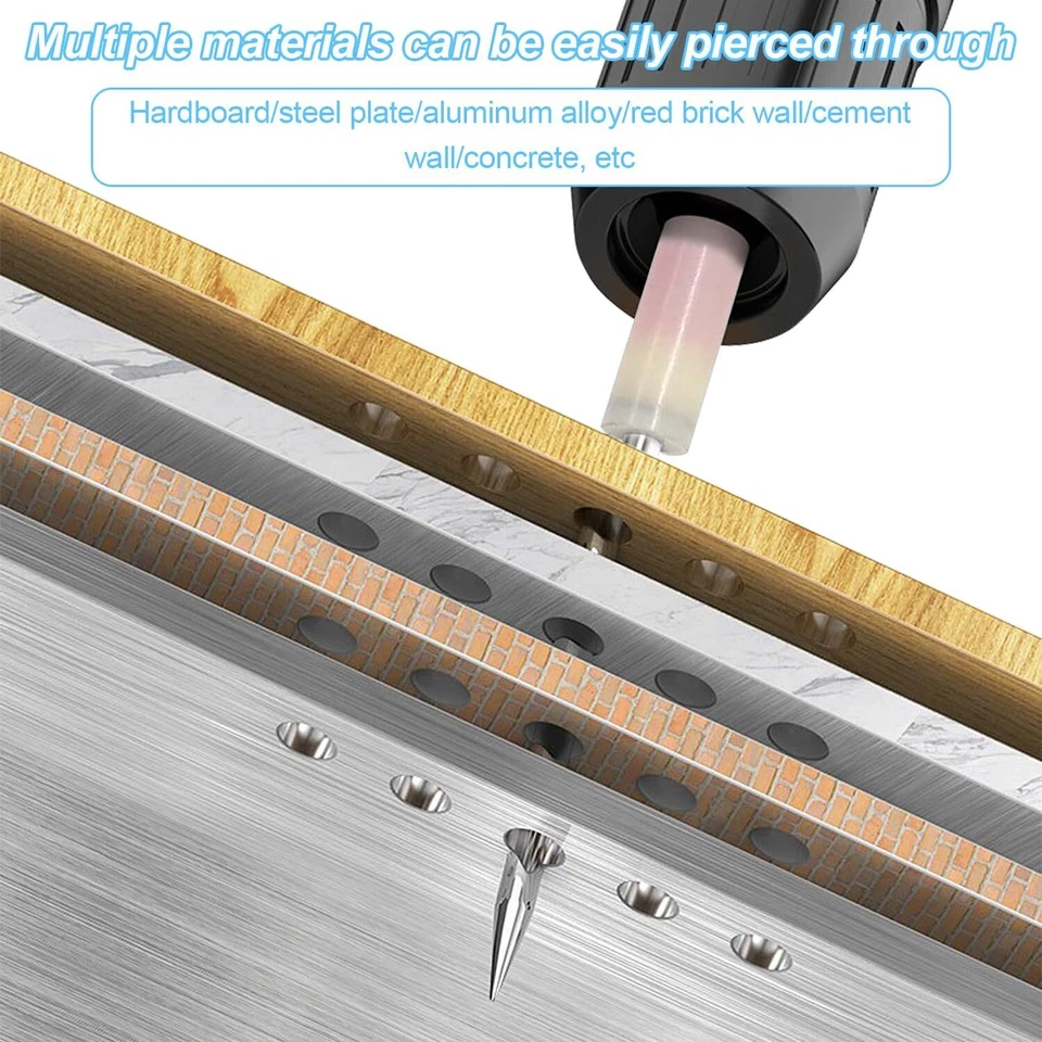 400 Stück Beton Nagler Beton Nagel, Nägel für Mini-7,3 mm Nagler, Pistole - Bild 3 von 4