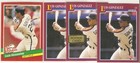 LUIS GONZALEZ ROOKIE LOT 1991 SCORE TRADED 99 DONRUSS 17 ASTROS DIAMONDBACKS MVP