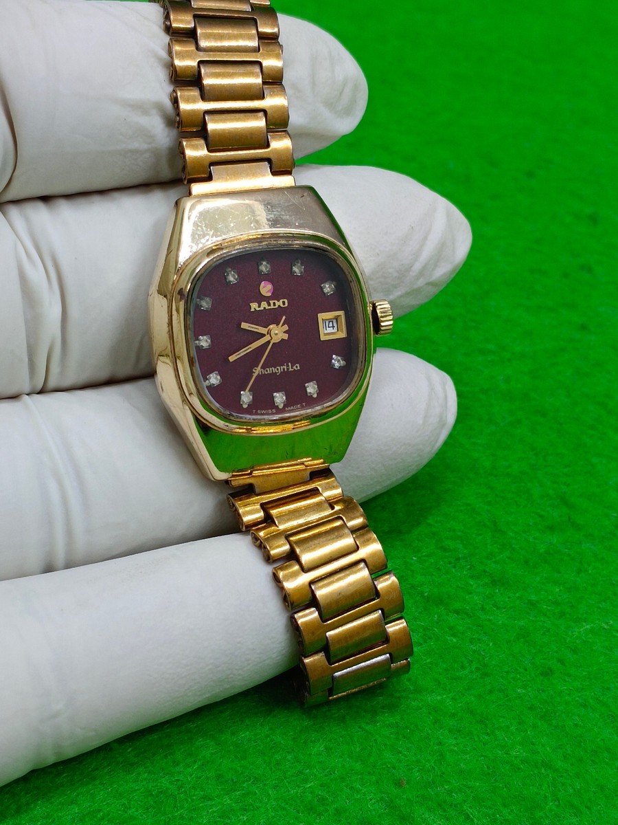 ビンテージ 腕時計セット SEIKO5 RADO ORIENT等 ジャンク品 RADO Shangri-La watch Automatic 17 Jewels Date Indicator | eBay