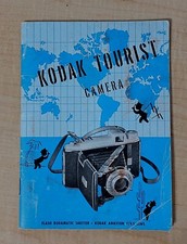 Vintage 1950 Kodak Tourist Camera Manual ONLY Instructions
