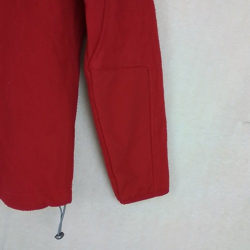Athletic Works Womens Coat Sz 16/18 Red Heavy Fleece Jacket Full Zip Collar - Picture 10 of 13