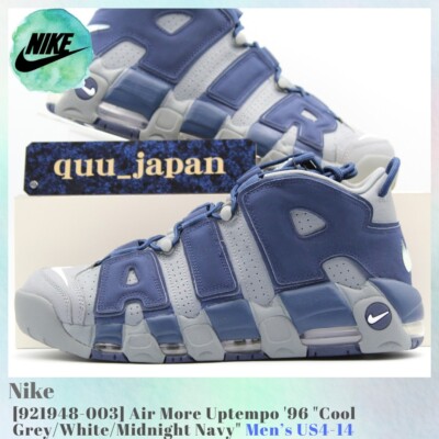 Nike Air More Uptempo '96 Cool Grey White Midnight Navy 921948-003