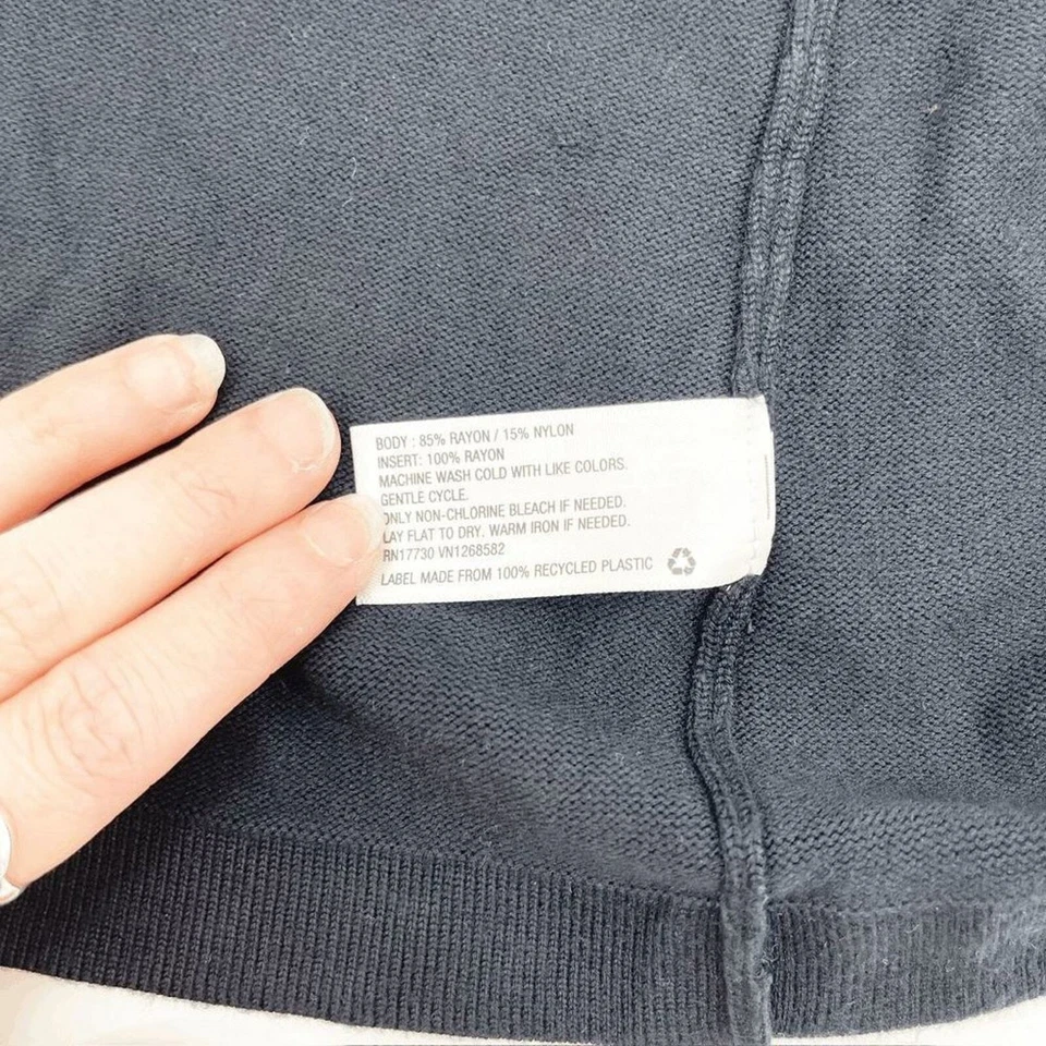 LF Seek 女式黑色系带高腰迷你短裤 S 码 — 第 4/4 张图片