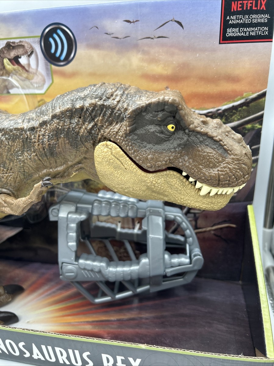 その他 T-Rex V1s Jurassic World Camp Cretaceous Dinosaur Stomp 'N Escape