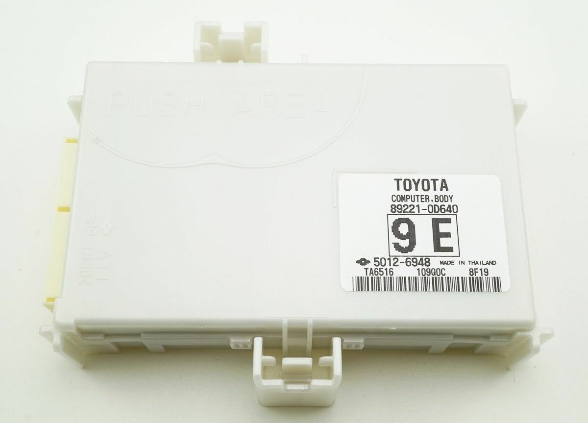 トーシュ   ギャリーⅠ GENUINE 89221-0D640 TOYOTA SPARE PART COMPUTER BODY | eBay