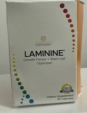 1 LifePharm Laminine Cellular Health Supplement 30 Ct Fresh & Sealed Exp 05/25