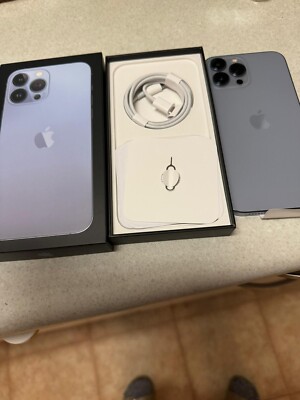 Apple iPhone 13 Pro Max - 128GB - Sierra Blue (Ohne Simlock) (Dual-SIM)