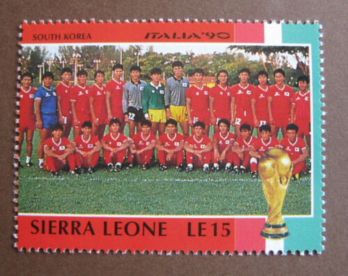 SIERRA LEONE - ITALIA '90 - SOUTH KOREA - LE 15 - Foto 1 di 1