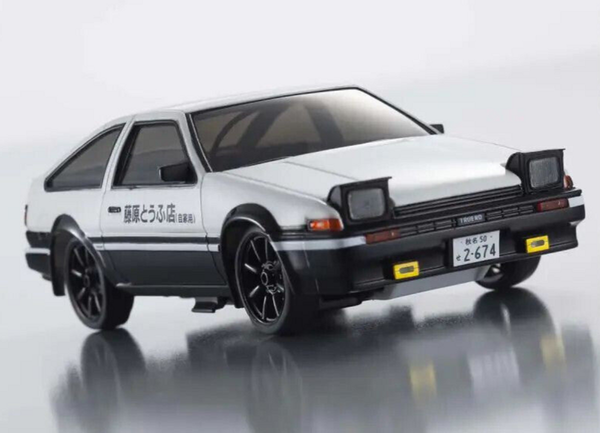 Kyosho 1/28 First TOYOTA AE86 TRUENO SPRINTER Initial D -RTR