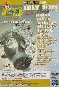 VANS WARPED TOUR 2000 DENVER CONCERT 