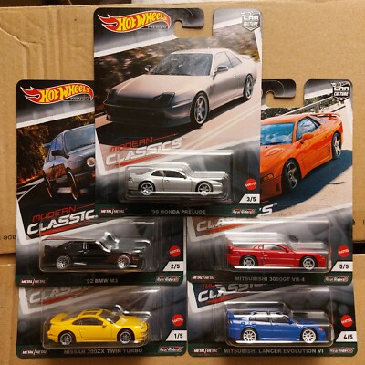 Hot Wheels Premium - Modern Classics 2021 - Komplett Set 1-5