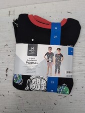 Member's Mark Boy's 4 Piece Super Soft Mix and Match Favorite Pajamas Sz 2T L5