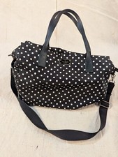 Kate Spade Large Diaper Bag With Changing Pad Black And White Polka Dot