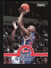 1994-95 SkyBox USA Trademark Move Derrick Coleman #41 Team USA