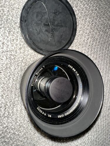 Vivitar Series 1 600mm f/8 VMC Solid Catadioptic Lens Canon Adapter READ #T20533 - Afbeelding 1 van 4