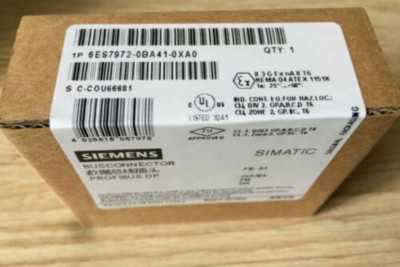 3PCS New original SIEMENE 6ES7972-0BA41-0XA0 Bus Connector Profibus DP Fast ship