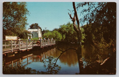 Postcard Children's Fishing Pier Lake Gerar Rehoboth Beach Delaware DE - Picture 3 of 4