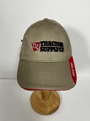 Tractor Supply Co. TSC Hat Cap Mens Adjustable Strapback Baseball Cap