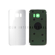 Samsung Galaxy S7 SM-G930A G930V G930T Back Cover Glass Battery Door White USA