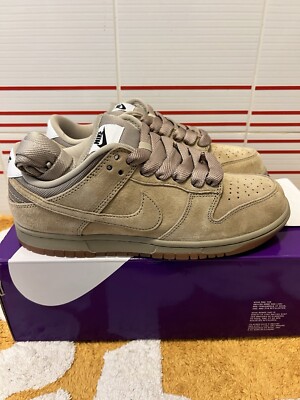 Men Size 8 Nike Dunk SB Low Parachute Beige Sneakers 