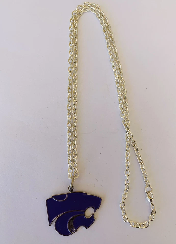 Kansas State Wildcats Logo Charm Necklace - NCAA Licensed Jewelry - Image 3 of 4
